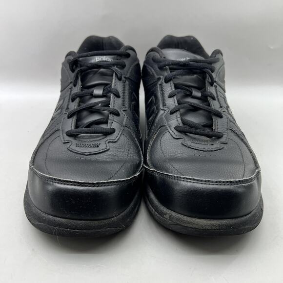 New Balance 577 Walking Shoes Men Size 10 EE Wide Black Leather Comfort Sneakers main image 6